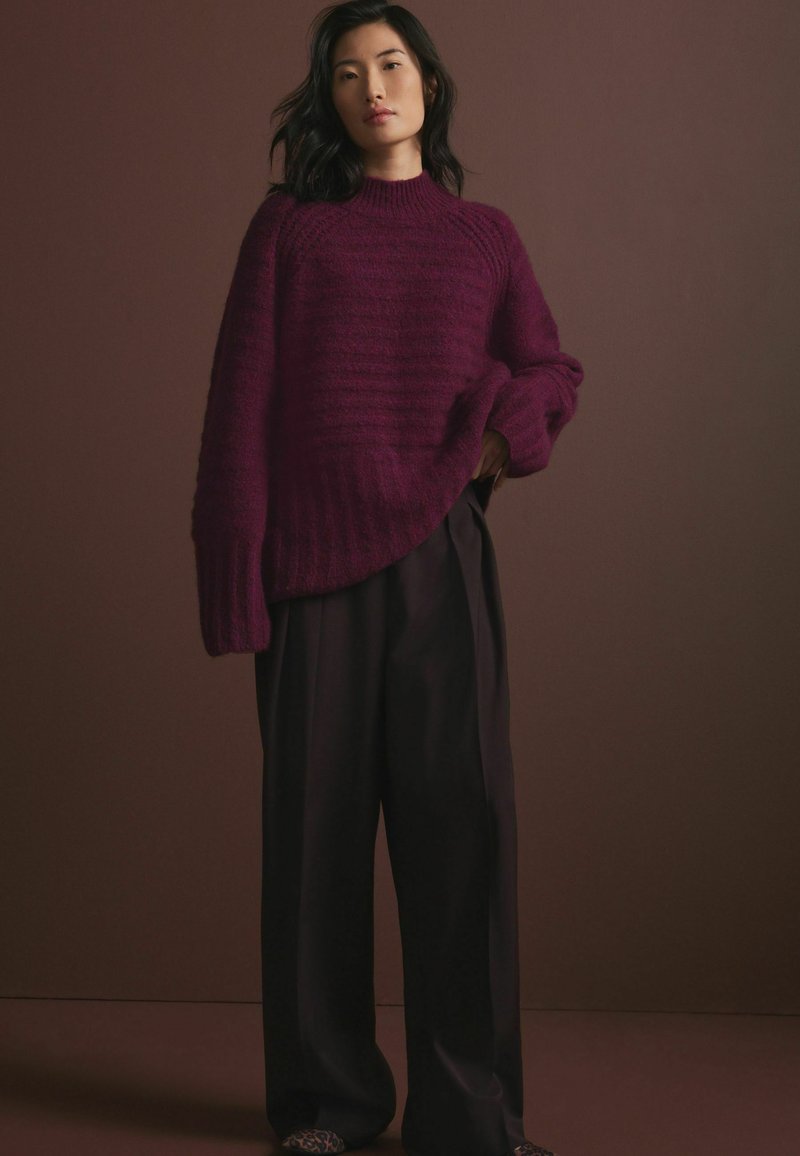 Next Pullover - burgundy red
