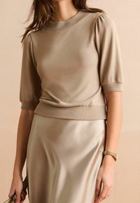 Next T-shirt basic - brown