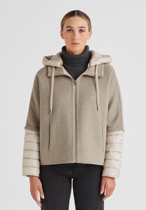 MSAZALEA - Winterjacke - toffee melange  porcelain