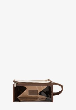JELLY FLAT LAY MAKEUP BOX BAG - Toilettas - espresso