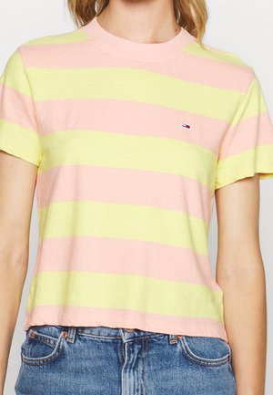 T-shirt print - yellow