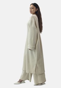 Elara SET - Gebreide jurk - beige