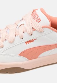 Puma PARK LIFESTYLE UNISEX - Sapatilhas de skate - white/deeva peach/island pink