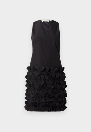 SCENIC ORGANIC FRILL DRESS - Cocktail dress / Party dress - black
