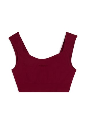 WITH SWEETHEART NECKLINE - Reggiseno sportivo con sostegno medio - red
