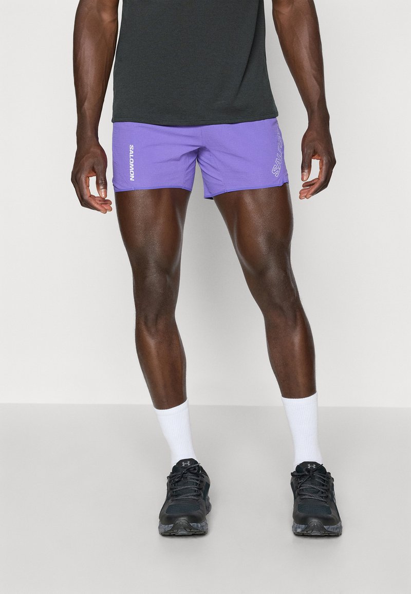 Salomon SENSE SHORTS - Kurze Sporthose - liberty