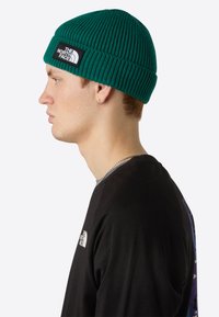 The North Face LOGO BOX CUFFED BEANIE UNISEX - Berretto - evergreen