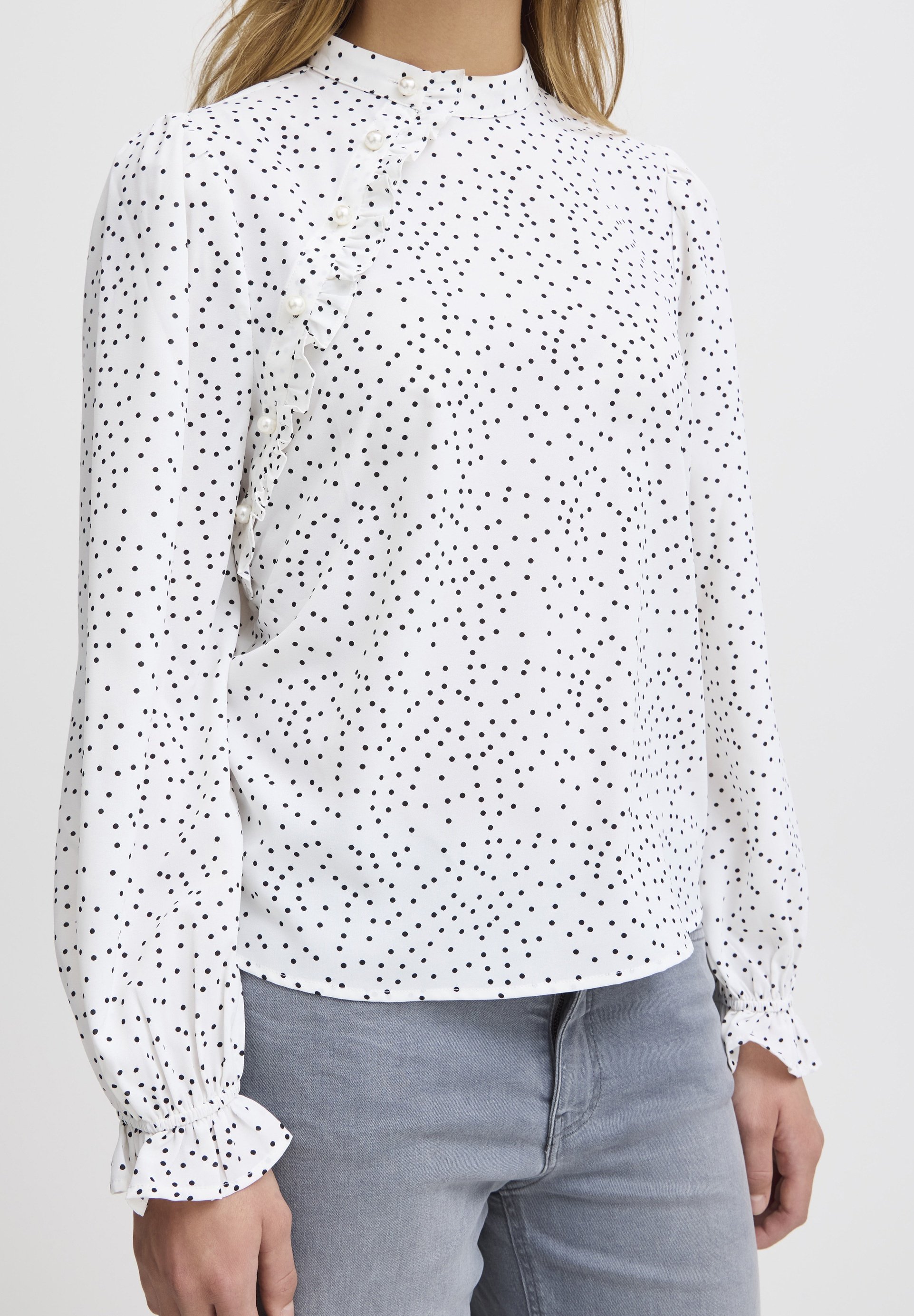 売れ筋商品|||イチ シャツ レディース トップス IHTANYA - Blouse - cloud dancer ICHI IHTANYA - Blouse - cloud dancer/wit - Zalando.nl