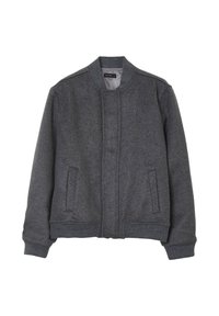Calliope TINTA UNITA - Giubbotto Bomber - grigio