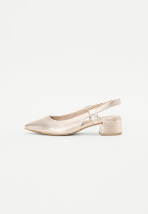 Marco Tozzi, Escarpins - gold-coloured