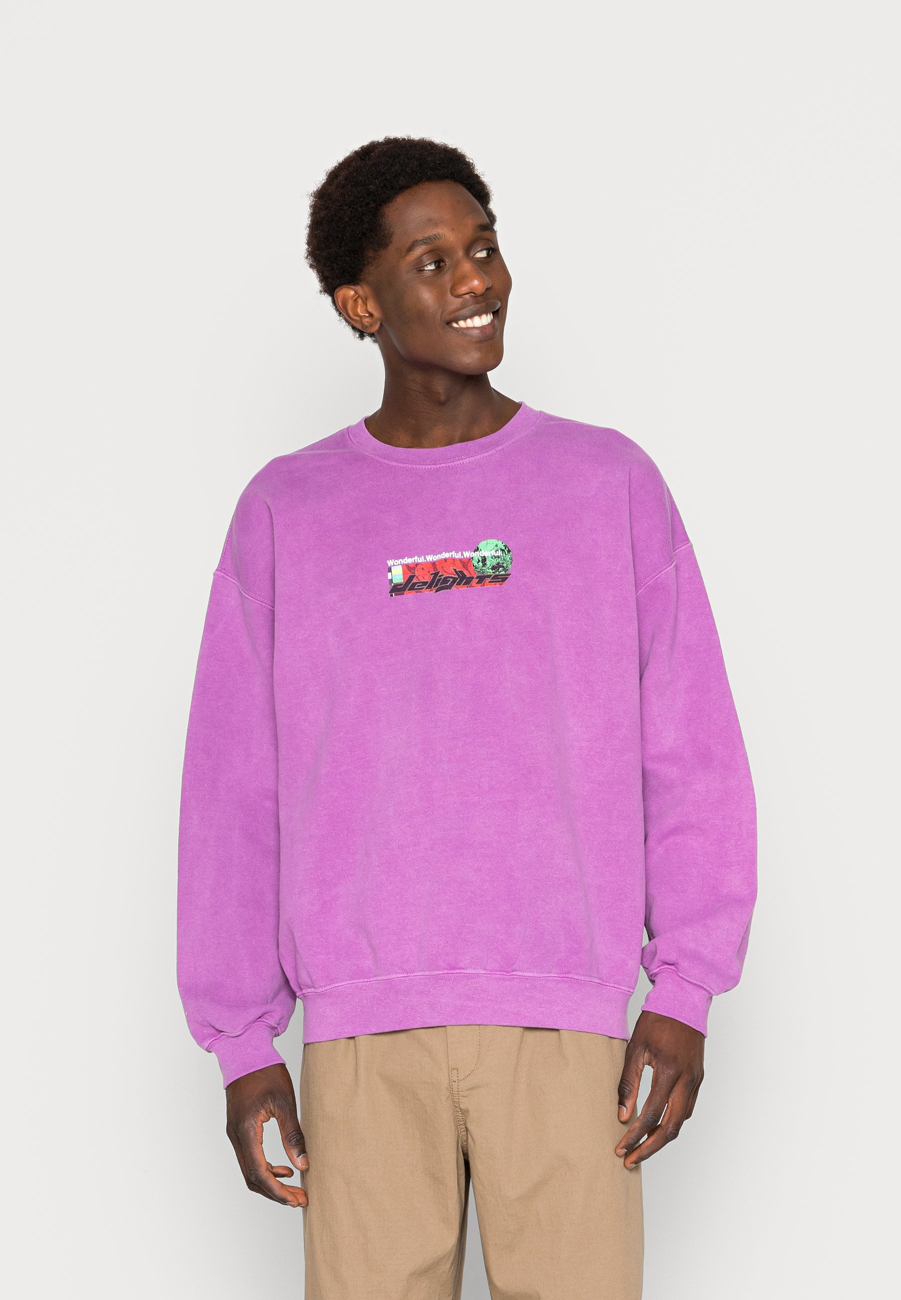 BDG Urban Outfitters SCAPE UNISEX - Zip-up sweatshirt - magenta/purple -  Zalando.ie