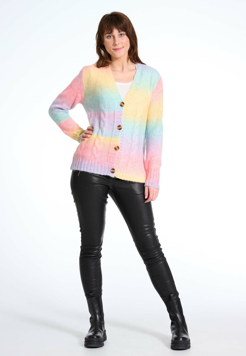 Damen Strickjacken | CADDIS FLY CFLENA Strickjacke english rose/mehrfarbig - VV35920 Damen Strickjacken | CADDIS FLY CFLENA Strickjacke english rose/mehrfarbig - VV35920