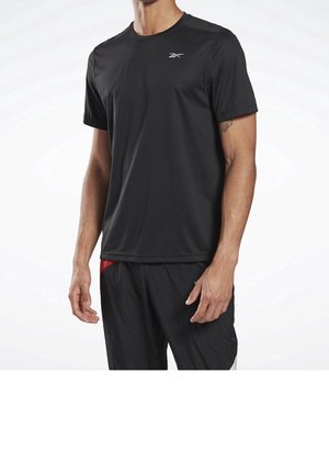 T-shirt con stampa - black