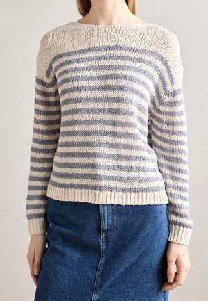 Strickpullover - light blue