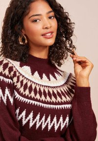 Friends Like These REGULAR FIT FAIRISLE - Strickkleid - red