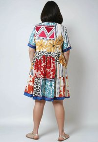 Jean Marc Philippe MI-LONGUE EN FIBRANNE IMPRIMÉE - Jurk - multicolore