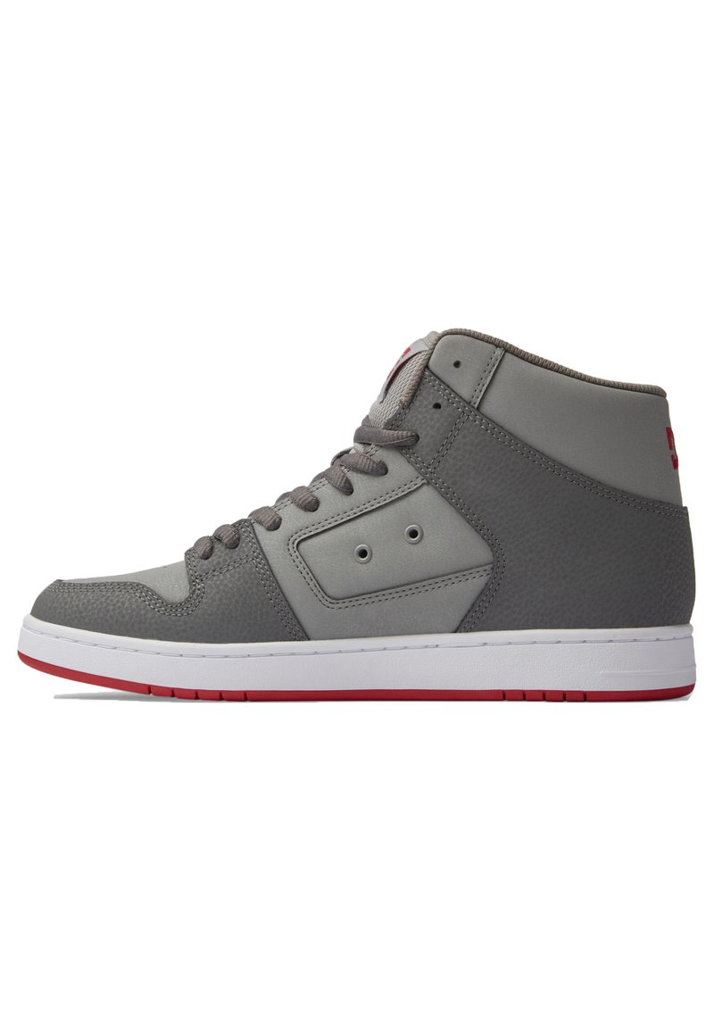 DC Shoes MANTECA 4 HI - Vysoké tenisky - xwsn white grey orange