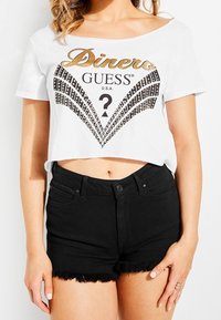 Guess Camiseta estampada - white
