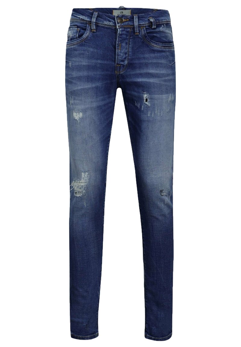 LTB Slim fit jeans blauw gemêleerd