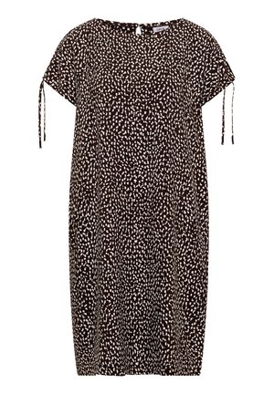 Cecil, KNIELANGES KLEID MIT CAPSLEEVES - Robe en jersey - brown cacao