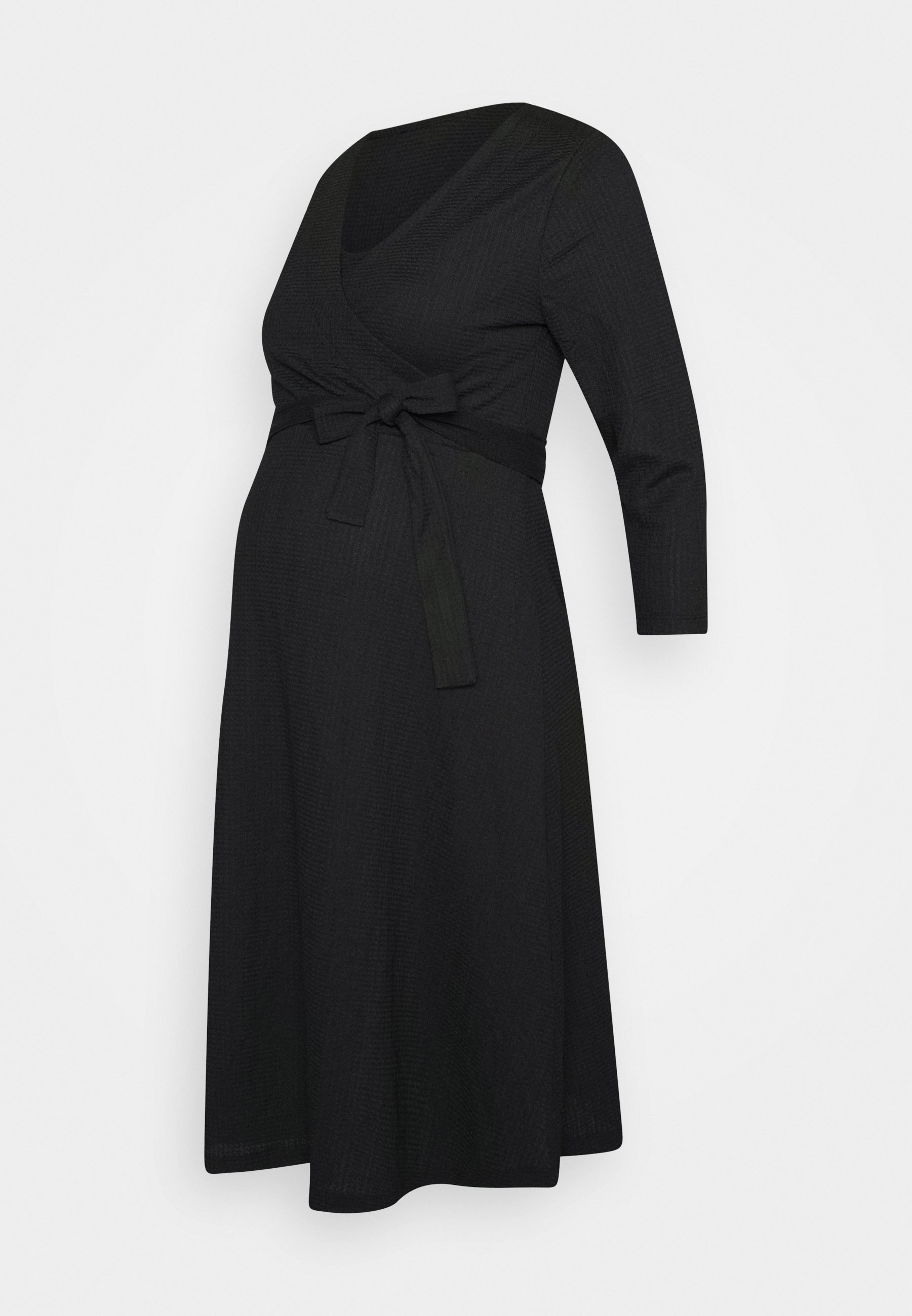 LOVE2WAIT DRESS NURSING CRINCLE Jerseykjole black LOVE2WAIT DRESS NURSING GOTS - Jerseykjole - black