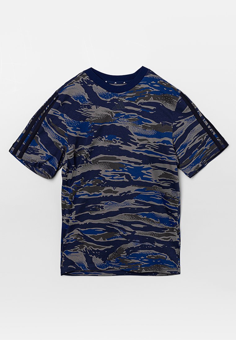 adidas Sportswear T-shirt print blauw adidas Sportswear T-shirt print blauw