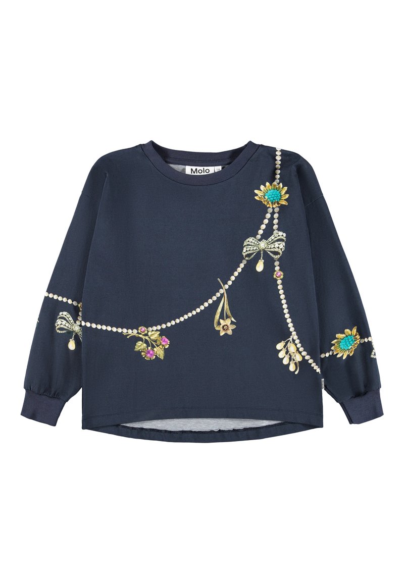 Molo RENIZA LONG SLEEVES - Topper langermet - dark blue