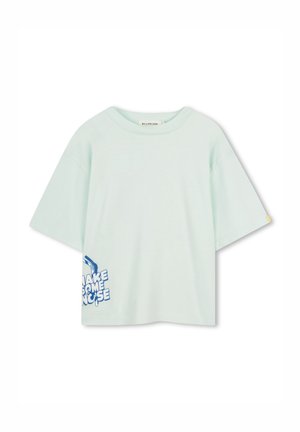 MET KORTE MOUWEN - T-shirt imprimé - vert poudre