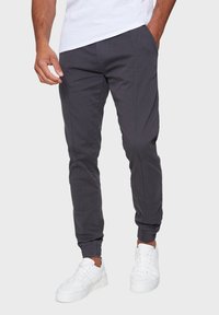 Threadbare - HOSE METRO - Chino kalhoty - charcoal Miniatura obrázku 1