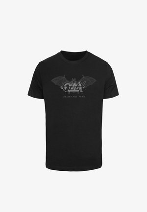 Merchcode, OZZY OSBOURNE - ORDINARY BAT - Trükipildiga T-särk - black