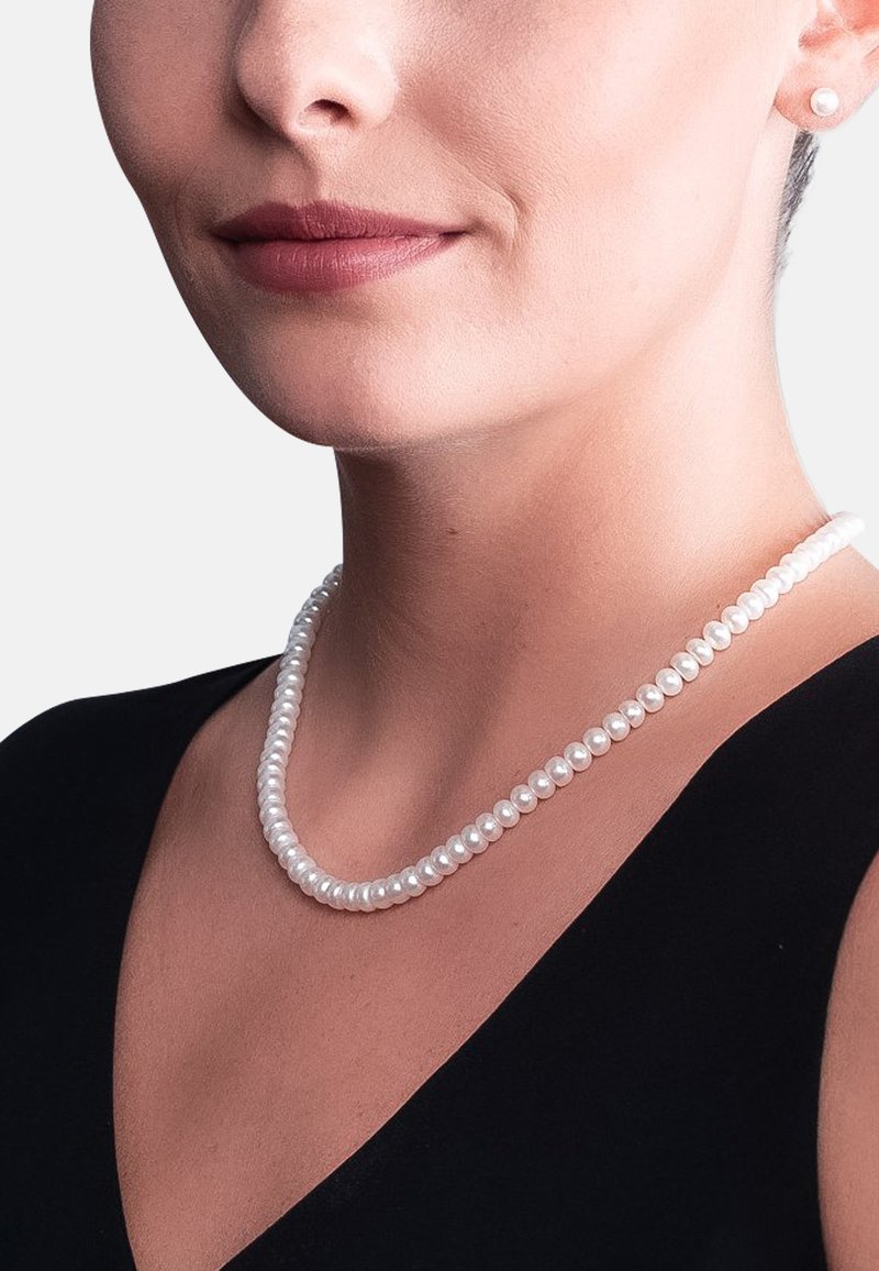 Damen Halsketten | Loviconi SET LOVPEARL (KETTE+OHRSTECKER) Ohrringe silber/silberfarben - UY19354 Damen Halsketten | Loviconi SET LOVPEARL (KETTE+OHRSTECKER) Ohrringe silber/silberfarben - UY19354