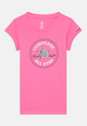 TIMELESS CHUCK PATCH TEE - Camiseta estampada - mod pink