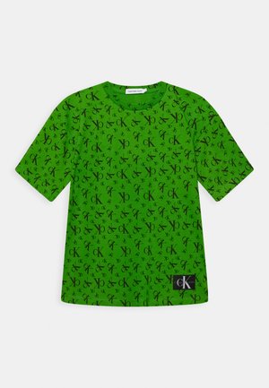 MONOGRAM GRID - T-shirt print - aap green