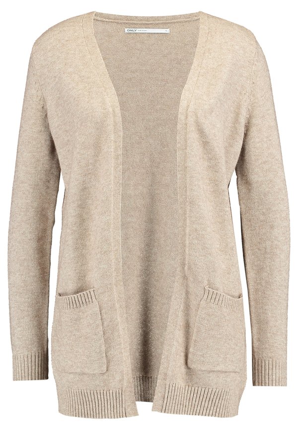 ONLLESLY OPEN  - Cardigan - beige melange4