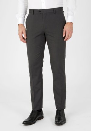 SUIT TROUSERS SLIM FIT - Kalhoty - grey