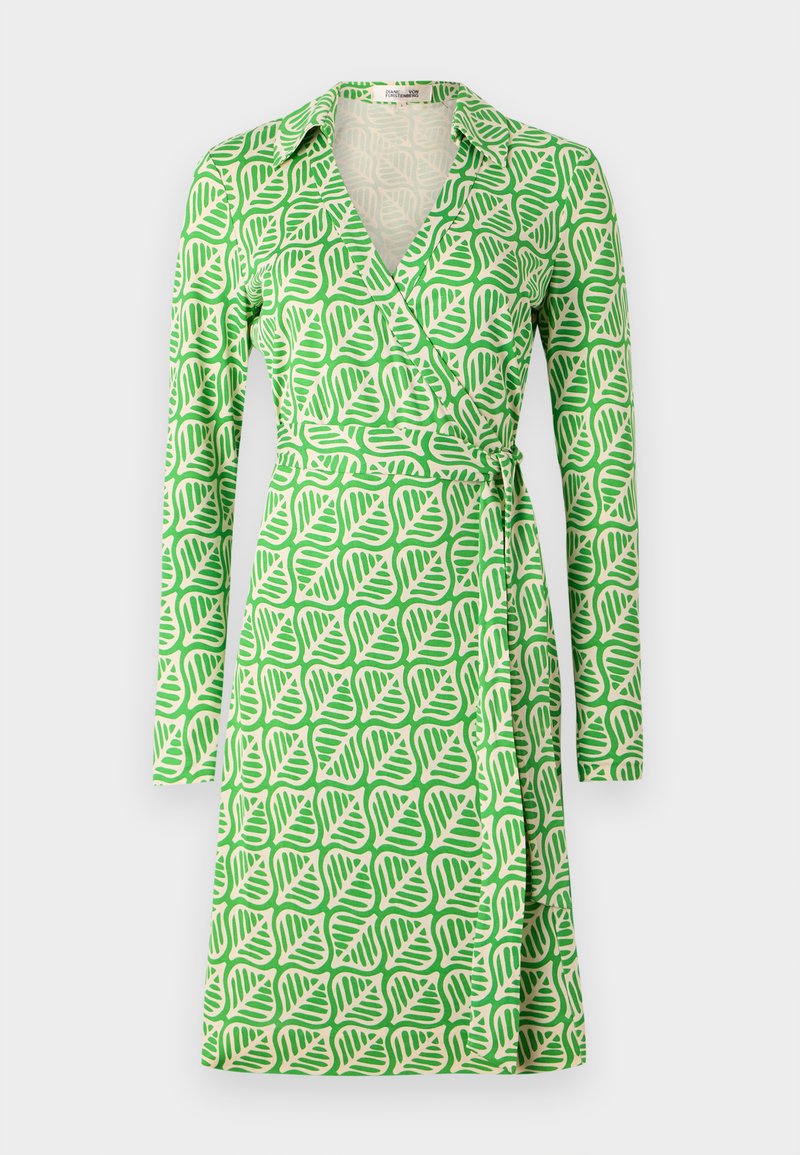Diane von Furstenberg Blousejurk groen Diane von Furstenberg Blousejurk groen