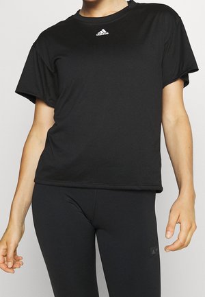 adidas Performance Camiseta estampada - black