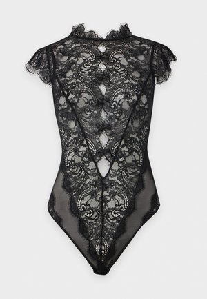 Hunkemöller, SYLVIA SS BODYSUIT - Body - caviar
