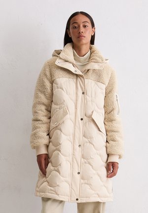 CURLY PATCHED, WITH FLAP POCKETS - Donsjas - natural stone