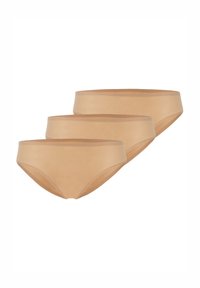 Chantelle 3ER PACK - SOFT STRETCH SLIP - Slip - nude - Zalando