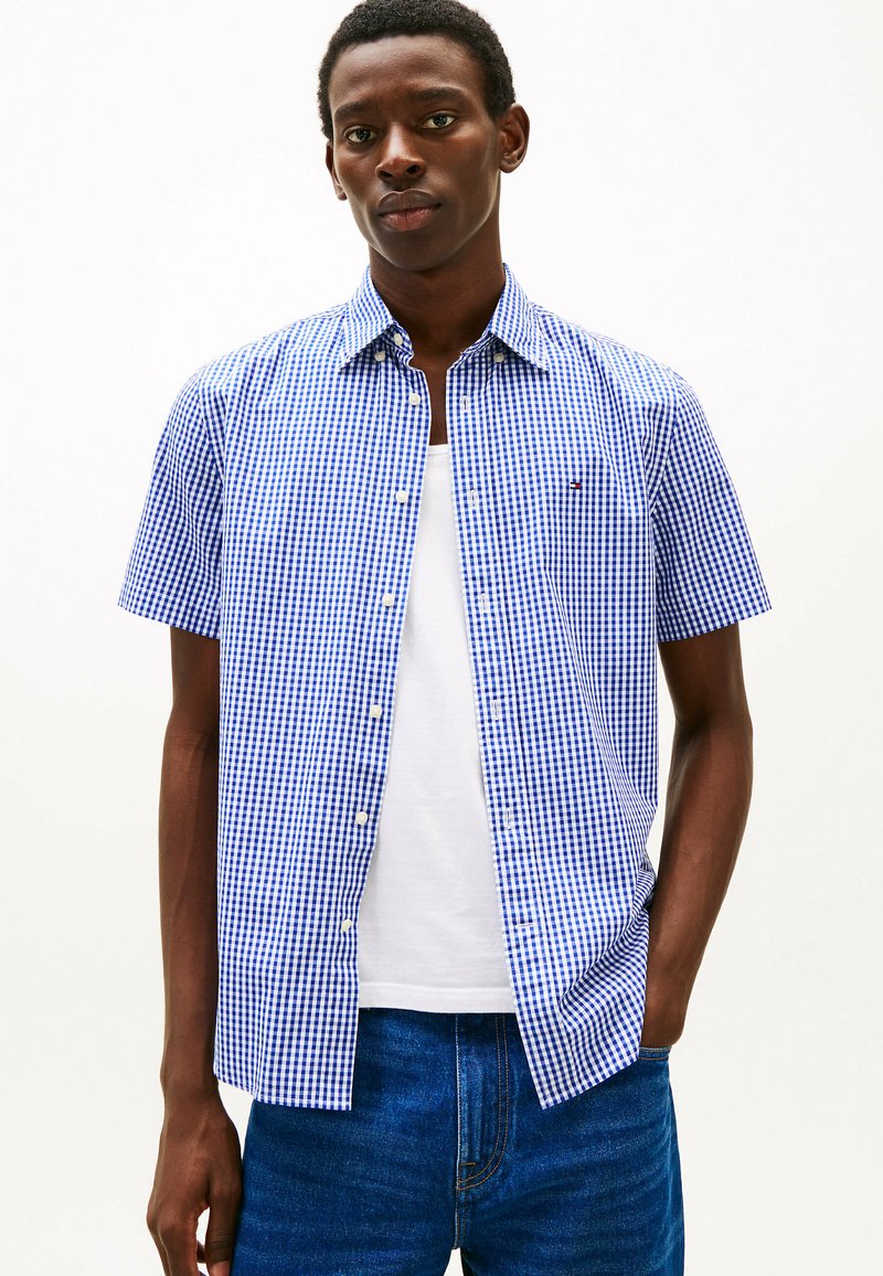 Tommy Hilfiger FLEX CHECK - Chemise - wedge blue check