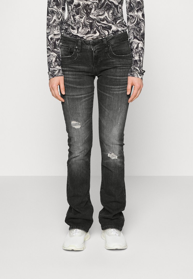 LTB VALERIE - Bootcut jeans - sienne wash/black denim - Zalando.de