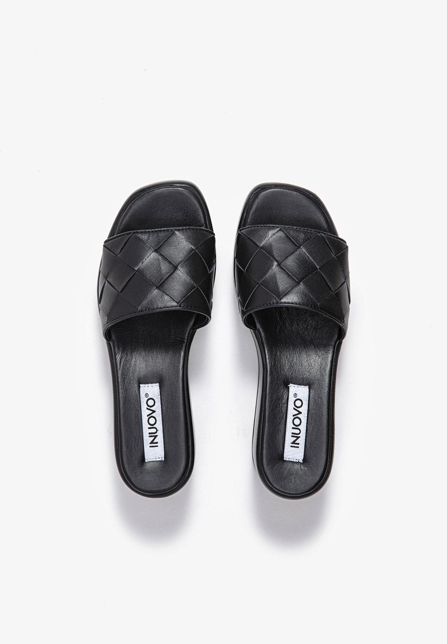 Inuovo Muiltjes met hak - schwarz/zwart - Zalando.nl