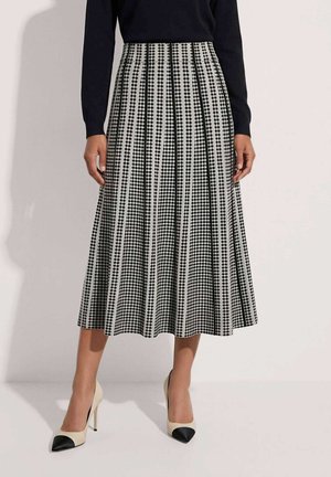 MADELEINE, Jupe trapèze - silver gray   black