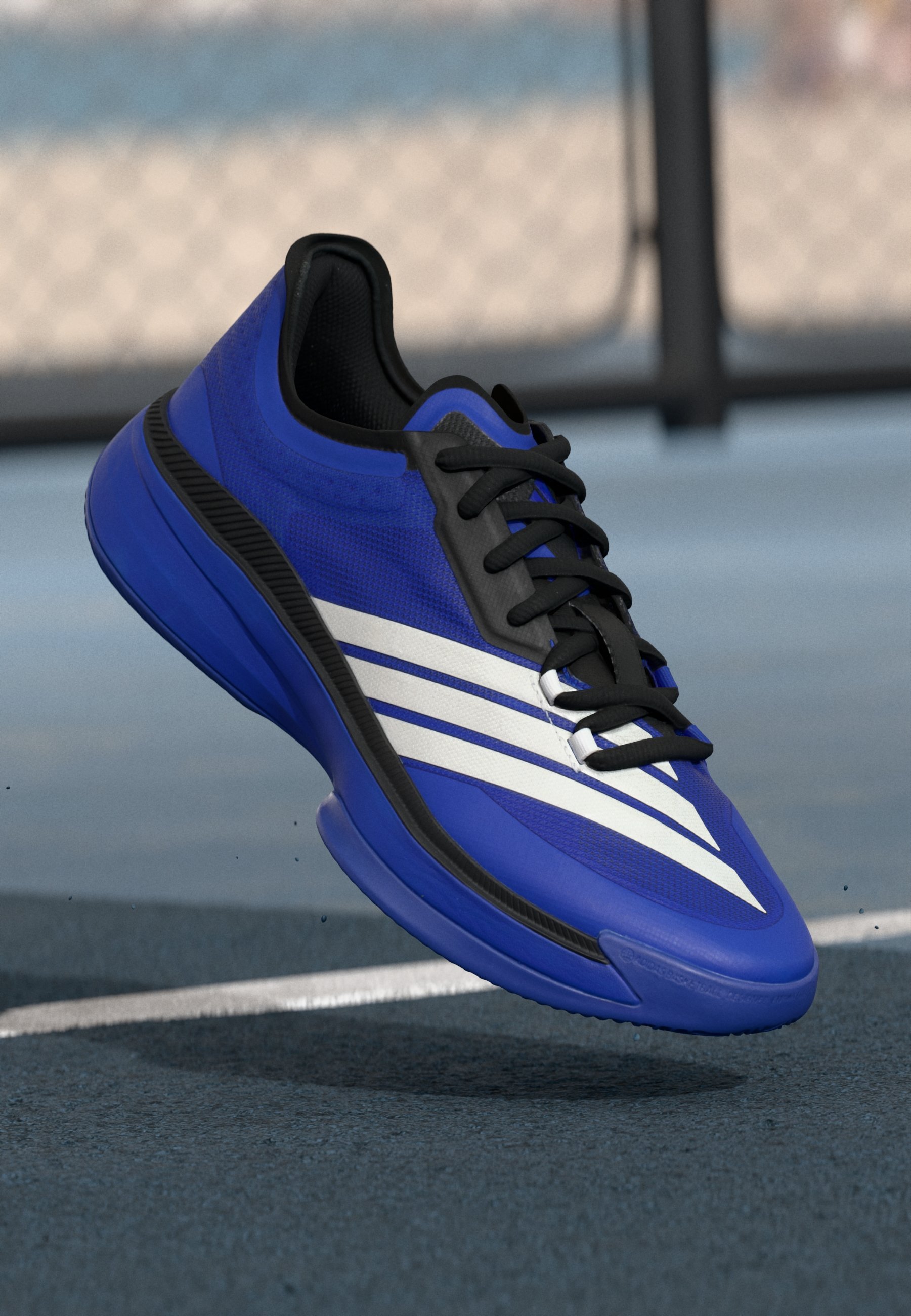 adidas Performance ADIZERO SELECT 3.0 - Basketball shoes - lucid blue/core  black/metallic/blue - Zalando.co.uk