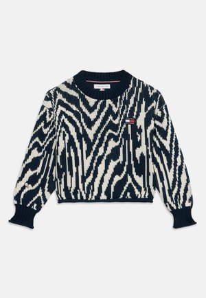 Tommy Hilfiger, STAR EMBROIDERY RELAXED BALLOON SLEEVE JUMPER - Пуловер - blue