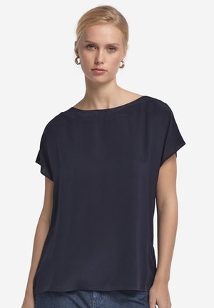 Falconeri BOAT-NECK - T-shirts basic - Blue
