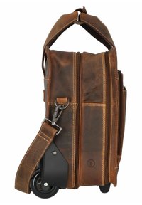 Greenburry VINTAGE 2 ROLLEN BUSINESS - Aktentasche - braun