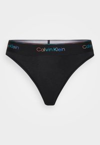 Calvin Klein Underwear THONG ICON COTTON MODAL PRIDE - String - black