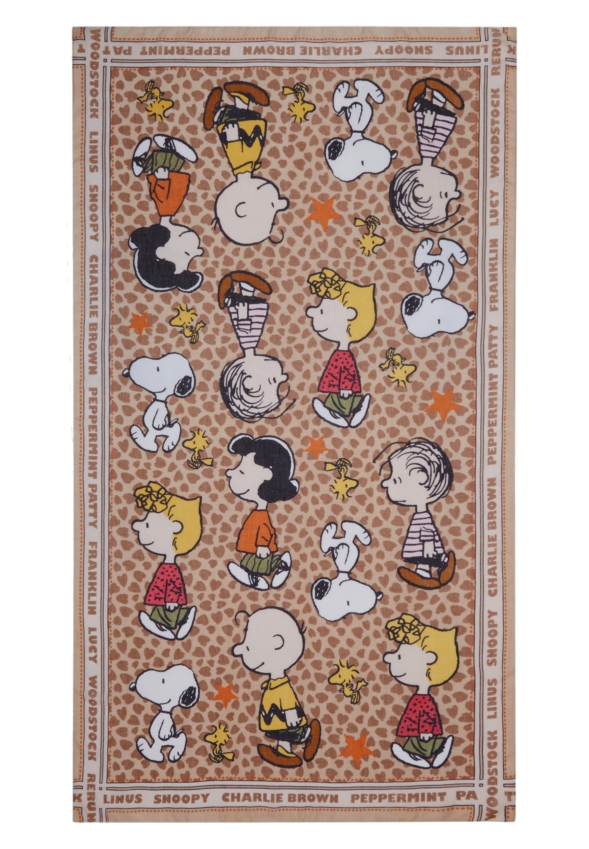 Codello PEANUTS MIT SNOOPY CO - Scarf - braun/brown - Zalando